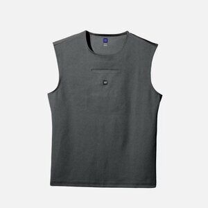 YZY Gap by Balenciaga Sleeveless Second Skin Dark Green Tank Top Men's Small